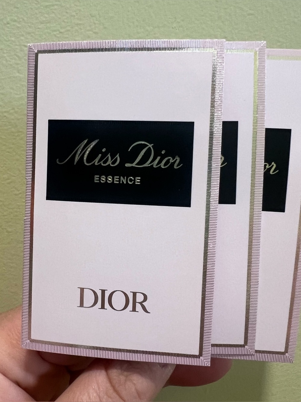 Miss Dior samples